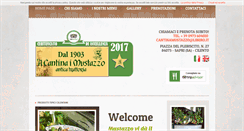 Desktop Screenshot of cantinamustazzo.com